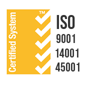 ISO certified system 9001 14001 45001